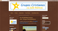 Desktop Screenshot of gruposcristianospalencia.blogspot.com