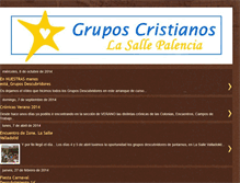 Tablet Screenshot of gruposcristianospalencia.blogspot.com