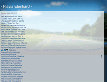 Tablet Screenshot of flaviaeberhard.blogspot.com