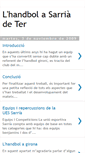 Mobile Screenshot of handbolsarriadeter.blogspot.com