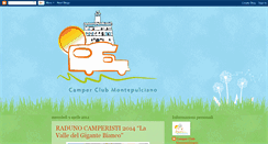 Desktop Screenshot of camperclubmontepulciano.blogspot.com