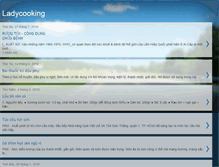 Tablet Screenshot of ladycooking.blogspot.com