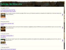 Tablet Screenshot of deliciasdekikanuka.blogspot.com