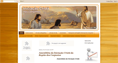 Desktop Screenshot of iniciacaocristajp.blogspot.com