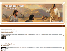Tablet Screenshot of iniciacaocristajp.blogspot.com