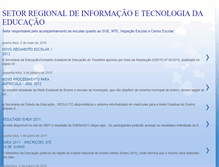 Tablet Screenshot of inspecaoescolardecolinas.blogspot.com