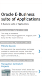 Mobile Screenshot of oracleappsilearn.blogspot.com