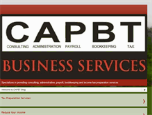 Tablet Screenshot of capbtbusiness.blogspot.com