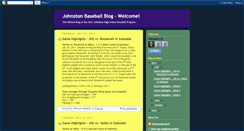 Desktop Screenshot of johnstonbaseball.blogspot.com