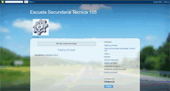 Desktop Screenshot of escuelasecundariatecnica105.blogspot.com