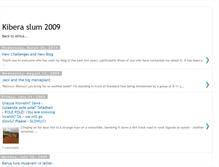 Tablet Screenshot of bexkibera.blogspot.com