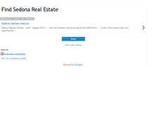 Tablet Screenshot of findsedonarealestate.blogspot.com