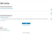 Tablet Screenshot of bill-corliss.blogspot.com