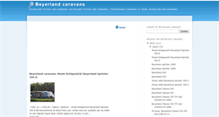 Desktop Screenshot of beyerlandcaravans.blogspot.com
