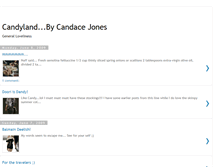 Tablet Screenshot of candacejones.blogspot.com