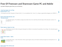 Tablet Screenshot of gamefreegame.blogspot.com