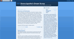 Desktop Screenshot of dreamscoop.blogspot.com