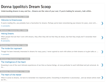 Tablet Screenshot of dreamscoop.blogspot.com