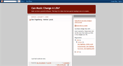 Desktop Screenshot of canmusicchangealife.blogspot.com