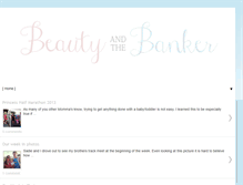 Tablet Screenshot of beautynthebanker.blogspot.com