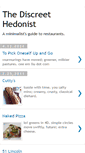 Mobile Screenshot of discreethedonist.blogspot.com