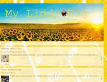 Tablet Screenshot of myliddybug.blogspot.com