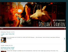 Tablet Screenshot of delilahpaints.blogspot.com