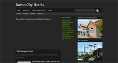 Desktop Screenshot of davaocityhotels.blogspot.com