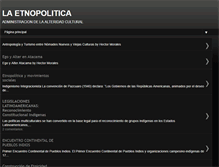 Tablet Screenshot of etnopolitica.blogspot.com