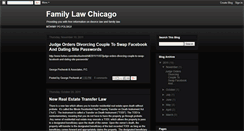 Desktop Screenshot of familylawchicago.blogspot.com