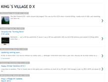 Tablet Screenshot of kingsvillagedx.blogspot.com