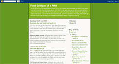 Desktop Screenshot of foodcritiqueofapilot.blogspot.com