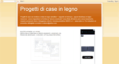 Desktop Screenshot of progetticaseinlegno.blogspot.com