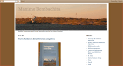 Desktop Screenshot of maximobombachita.blogspot.com