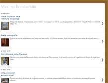 Tablet Screenshot of maximobombachita.blogspot.com