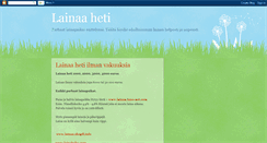 Desktop Screenshot of lainaa-heti-1000.blogspot.com