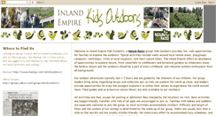 Desktop Screenshot of iekidsoutdoors.blogspot.com