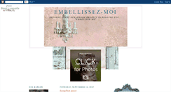 Desktop Screenshot of embellissez-moi.blogspot.com