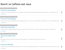 Tablet Screenshot of caffeineandjesus.blogspot.com