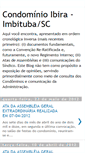 Mobile Screenshot of condominioibira.blogspot.com