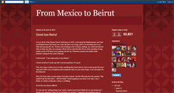 Desktop Screenshot of mexicaninbeirut.blogspot.com