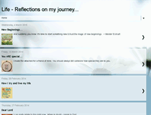 Tablet Screenshot of amanzi-reflections.blogspot.com