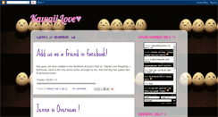 Desktop Screenshot of kawaiiloveshop.blogspot.com