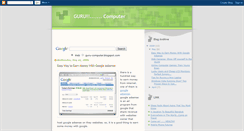 Desktop Screenshot of guru-computer.blogspot.com