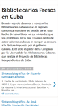 Mobile Screenshot of bibliotecariospresosencuba.blogspot.com