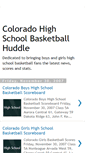 Mobile Screenshot of coloradohighschoolbasketballhuddle.blogspot.com
