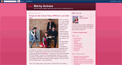 Desktop Screenshot of bitchyactress.blogspot.com