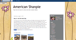 Desktop Screenshot of americanshanpie.blogspot.com