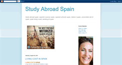 Desktop Screenshot of education-abroad-spain.blogspot.com