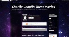 Desktop Screenshot of charliechaplinlovers.blogspot.com
